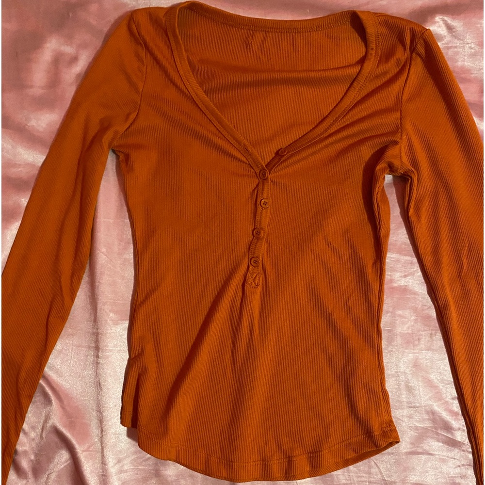 #6 ORANGE LONG SLEEVE